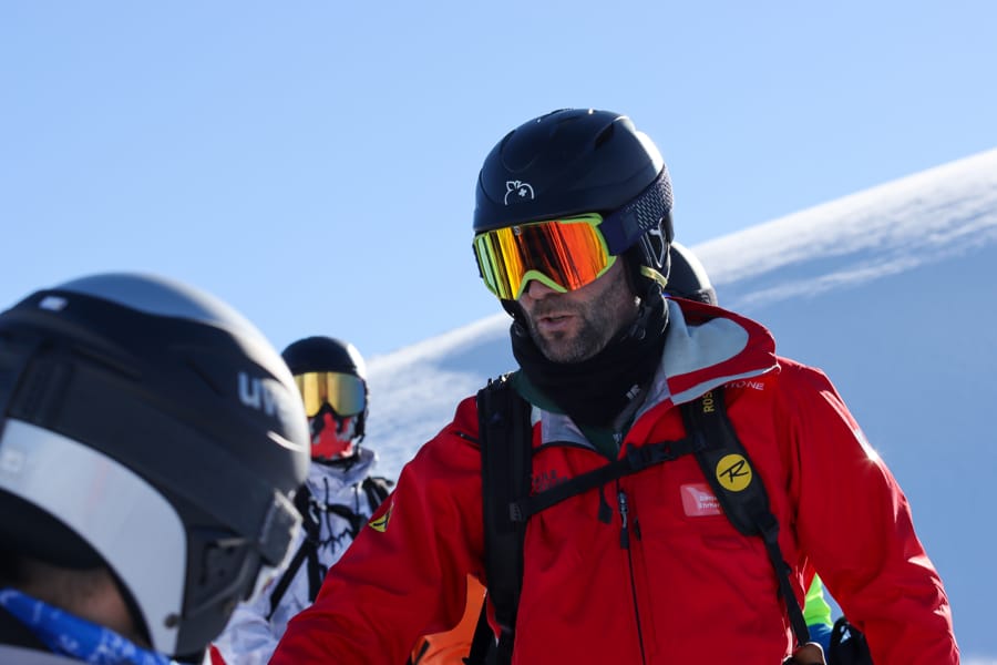 Freeride Tag februar Skilehrer Skischule Hochzeiger
