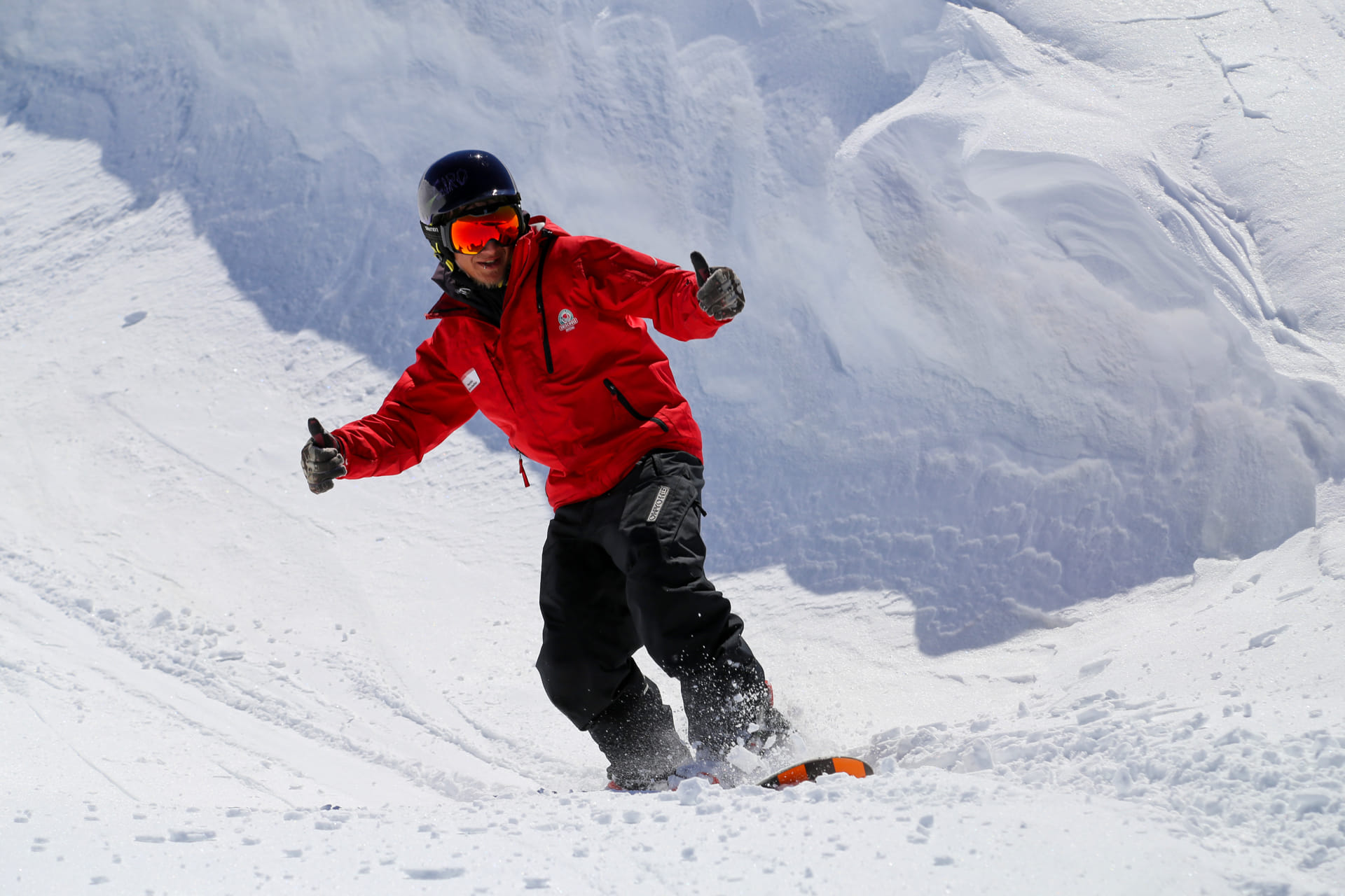Cool snowboard courses at the Hochzeiger - how to snowboard for children