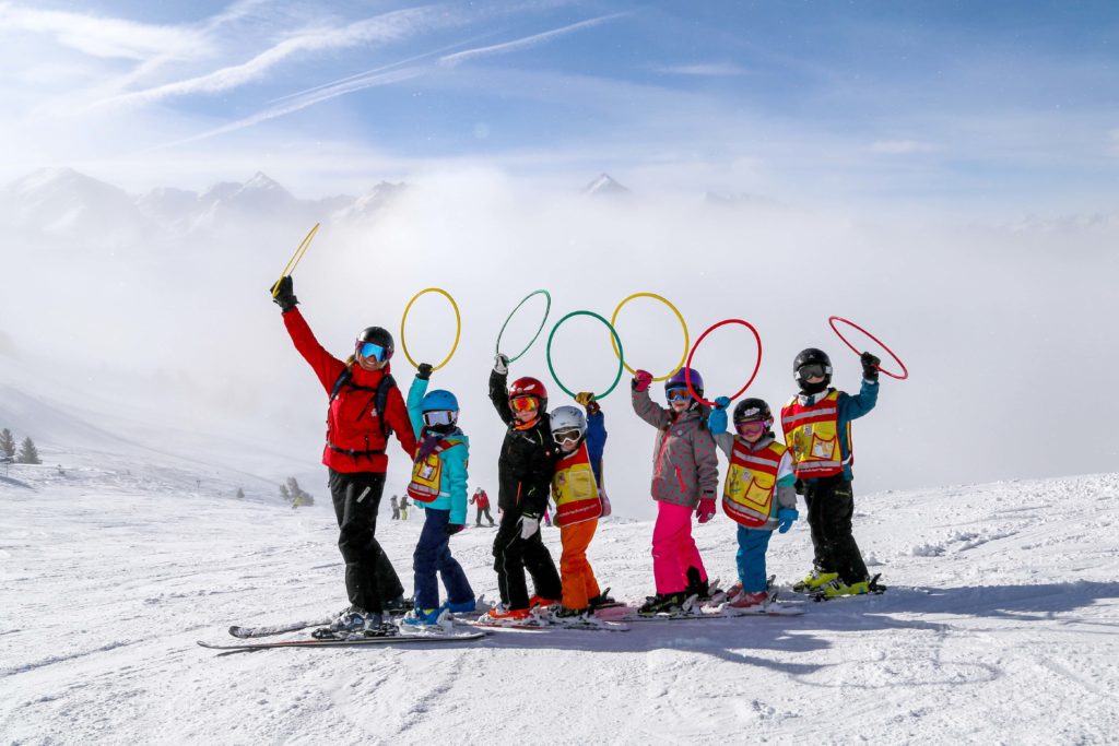 ski lessons for children in Pitztal
